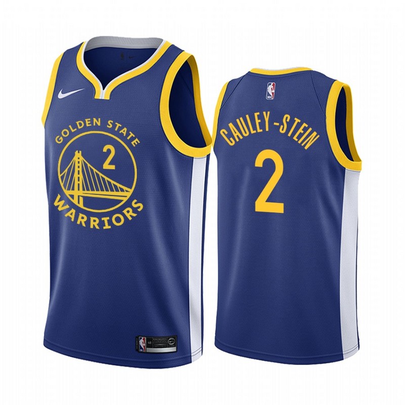 Men Golden State Warriors 2 Gauley Stein Game blue new Nike NBA Jerseys